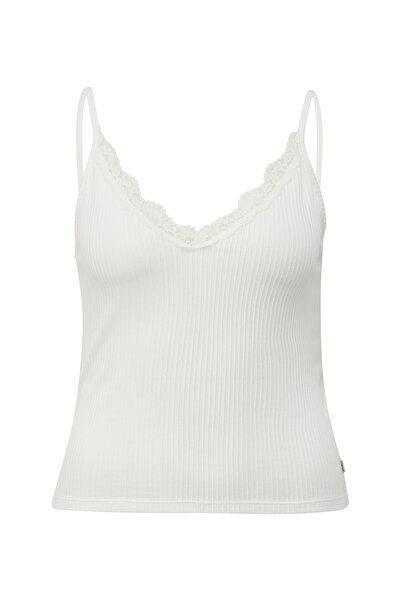 QS by s.Oliver Top mit Spitzen-Detail