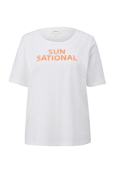 s.Oliver T-Shirt mit Schriftprint