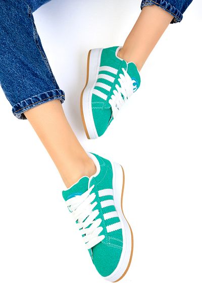 SOHO Grün-Weißer Unisex Sneaker 19000