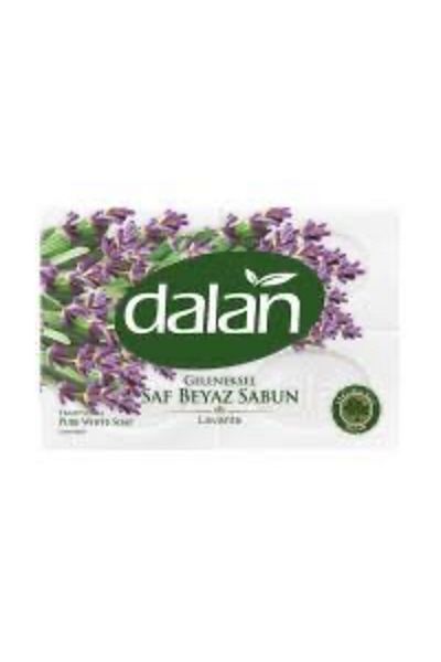 Dalan Pure White Lavender Soap - 150gr*4 pieces, 600g Traditional Long Cut