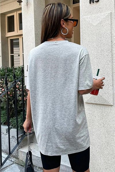 Evomind 1 μπλουζάκι δώρο για αγορές 5 και άνω στο καλάθι - Unisex Tokyo Printed Oversize T-shirt