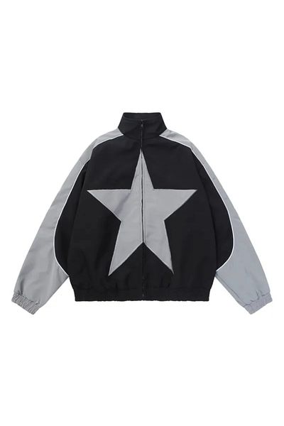DEEFWEAR Y2k Baggy Parachute Unisex Jacket/Αδιάβροχο