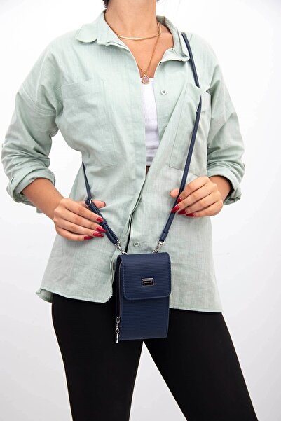 Silver Polo Silver & Polo Navy - Portofel cu curea pentru femei Laci Sp889