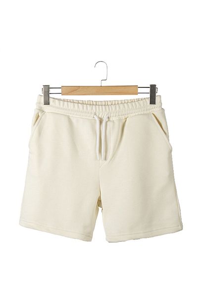 Terapi Men Men's Ecru Basic Regular Fit Shorts & Bermuda