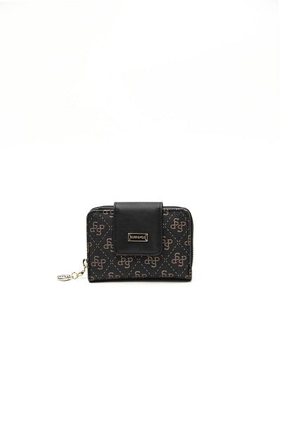 Silver Polo Silver & Polo Black Copper - Black Sp935 Portofel și suport card pentru femei