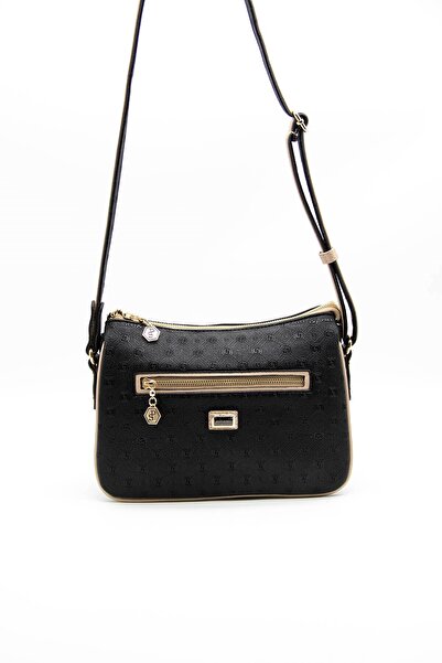 Silver Polo Black - S.Nut Sp818 Women's Crossbody Bag