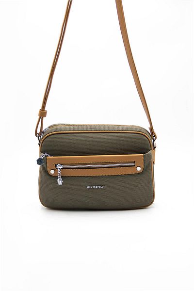 Silver Polo Geantă de damă Silver & Polo L.khaki - A.taba Sp753