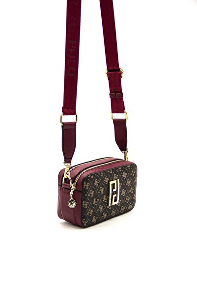 Silver Polo Silver & Polo Cafe Galben - Bordo Sp1078 Geantă de damă