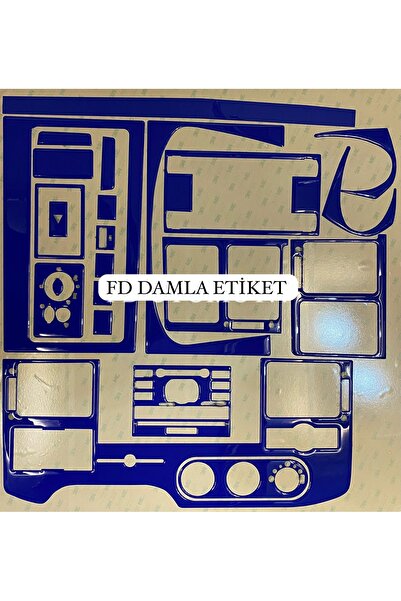 FD OTOMOTİV فورد ترانزيت 2006 - 2013 مجموعة كاملة من قشرة الماهوجني اللون الأزرق