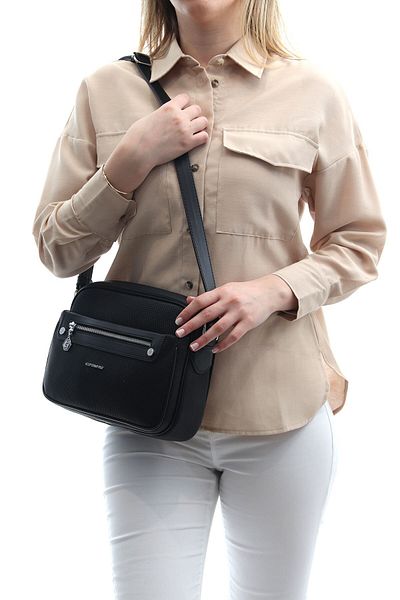 Silver Polo Geantă neagră Sp753 pentru femei - Polo argintiu