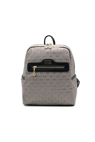 Silver Polo Silver & Polo Platinum - Black Sp866 Women's Backpack