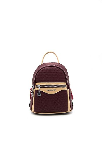 Silver Polo Silver & Polo Claret Red - Nut Sp983 Women's Backpack