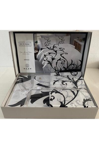Ecosse Çift Kişilik Pamuk Saten Nevresim Takımı
