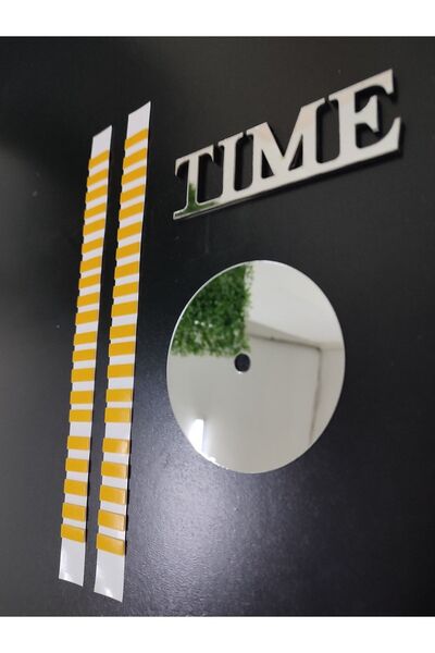 Yoko Home Roma Orta Göbek Time Yazısı Çift Taraflı Bant