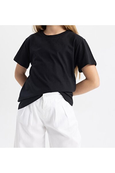 Cloudy Kids Kız Çocuk Regular Fit Kısa Kollu Tişört