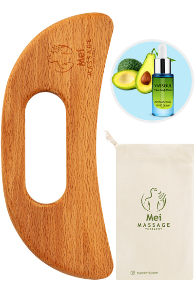 mei Ahşap Lenfatik Drenaj Masaj Cihazı, Selülit Karşıtı
