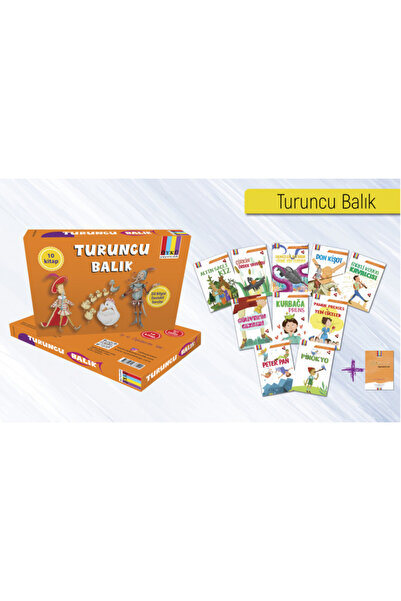 Öykü Yayıncılık Turuncu Balık Serisi (10 Kitap) / Kolektif / Öykü Yayıncılık / 9786050633122