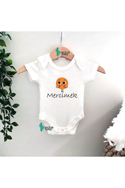 CACTUS COLLECTION LENTEL DESIGN COTTON Baby Bodysuit