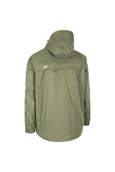 Trespass Ανδρικό μπουφάν Qıkpac - Unisex Packaway Jkt Tp75 Moss Raincoat Uajkraı10001-ms1