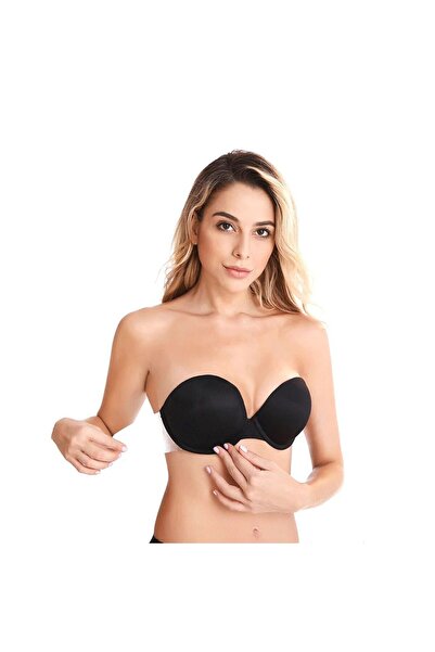 MİSS PERRY KADIN STPAPLEZ DESTEKLİ GÖRÜNMEZ YAPIŞKANLI KANAT SLİKON SÜTYEN BA...