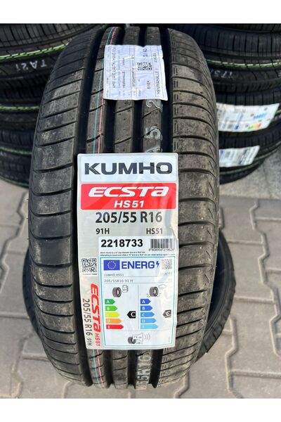 Kumho 205/55r16 Hs51 91h kumho Yazlık Lastik 2024 Tarihli