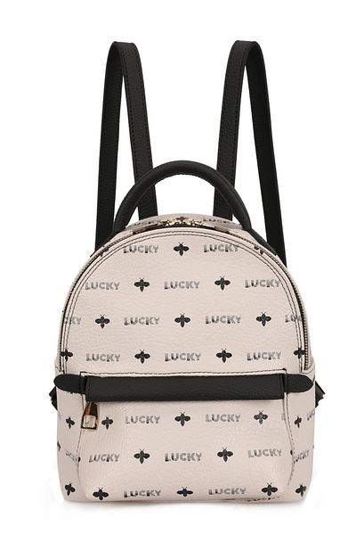 Lucky Bees Γυναικείο σακίδιο πλάτης με μοτίβο μεσαίου μεγέθους