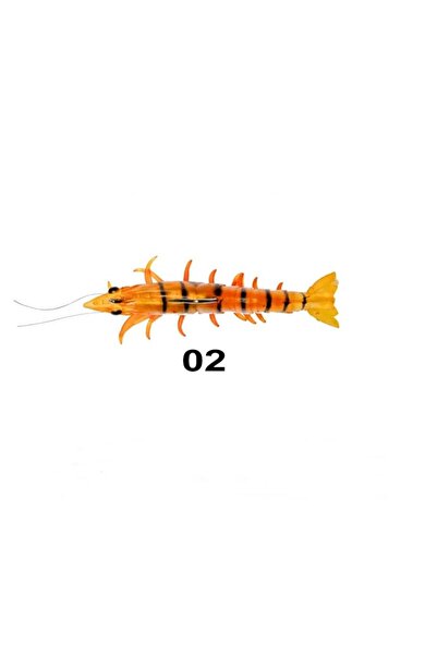 RYUJI Real Shrimp 7.6cm 12gr Silikon Karides Yem 02