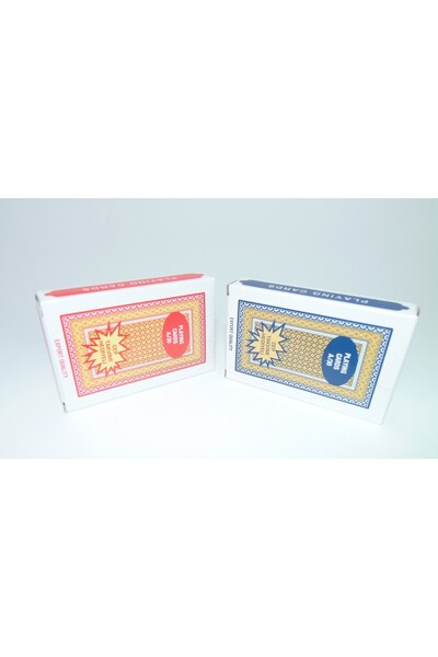 BENKO قطعتان من ورق الألعاب الاسكندنافي بريش باتا 52 ورقة ألعاب