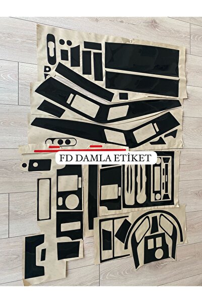 FD OTOMOTİV مجموعة مرسيدس سبرينتر كاملة من طلاء الماهوجني باللون الأسود البيانو