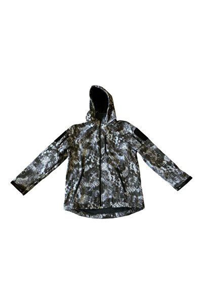 ervo tactical SOFTSHELL SU VE RÜZGAR GEÇİRMEZ MONT PYTHON CAMO