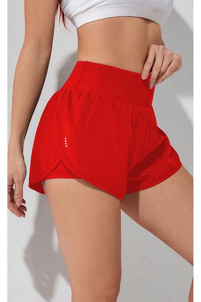 GHASSY CO. Ghassy Co. Women's 2 in 1 Running Sports Athletic Gym Phone Pocket Short Leggings Shorts
