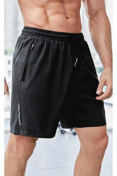 GHASSY CO. Ghassy Co. Pantaloni scurti de sport pentru alergare pentru bărbați, cu uscare rapidă, ușoare, alergare, baschet