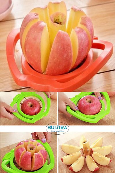 BULİTRA Su Armatürleri 8 Slice Apple Pear Lemon Orange Slicer Presentation Apparatus