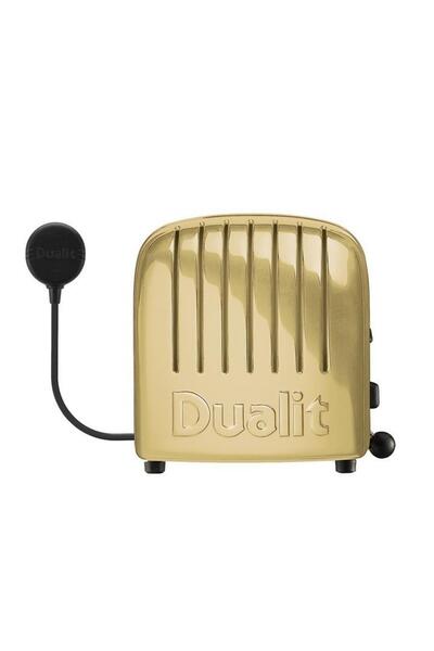 Dualit Classic 2-Chamber Handmade Toaster Brass