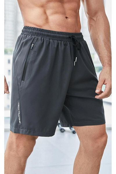 GHASSY CO. Ghassy Co. Pantaloni scurti de sport pentru alergare pentru bărbați, cu uscare rapidă, ușoare, alergare, baschet