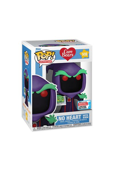 Funko كير بيرز فانكو بوب!- NYCC 2023 شخصية حصرية لاصقة، بدون قلب مع كتاب