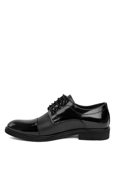 Ayakkabı Fuarı Elite 24YNBL4016R Men's Genuine Leather Classic Shoes Black