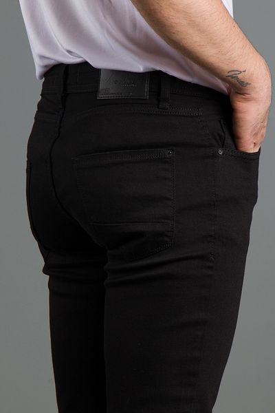 ZEKİ ÖZER ΑΝΔΡΙΚΟ ΜΑΥΡΟ ΤΖΙΝ ΚΑΝΟΝΙΚΗ ΜΕΣΗ SLIMFIT CUT