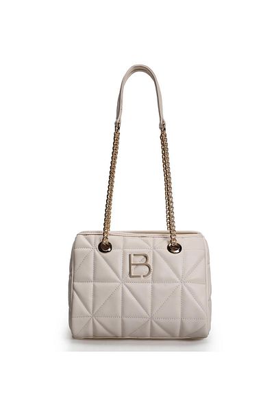 Lucky Bees Gesteppte gemusterte Hand- und Schultertasche für Damen