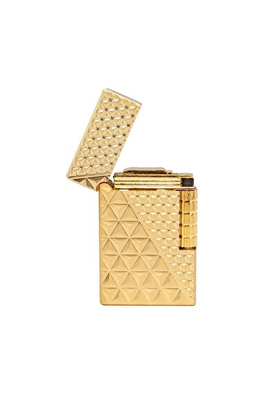 Als Dupont Kabartmalı Gazlı Metal Çakmak