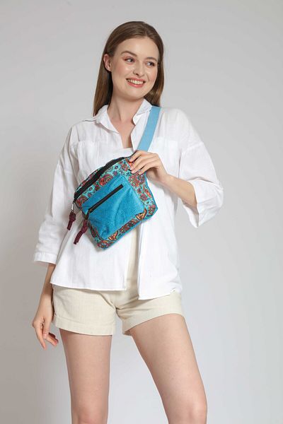 Street Bag Ethnic Bohemian Waist Bag - Daily Travel Can Be Used, Large Volume