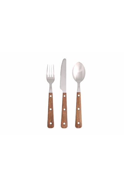 Porland Woodea Çatal Kaşık Bıçak Takımı 18 Parça