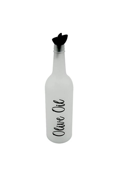 3NUR 750 cc Patterned Glass Oil Bottle