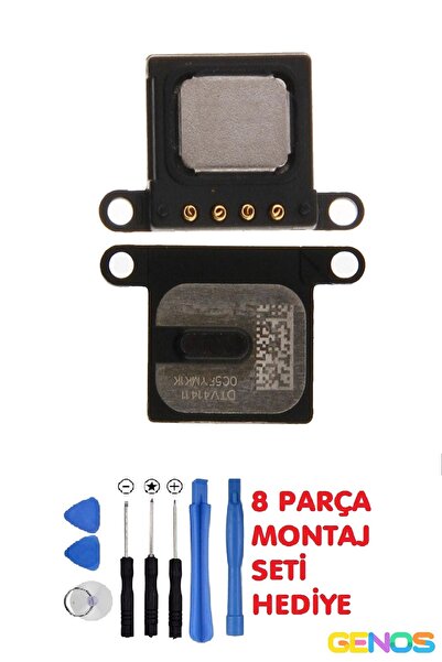 Genos Apple Iphone 6s Plus Uyumlu  Iç Kulaklık Ahize Üst Hoparlör  + Montaj Set