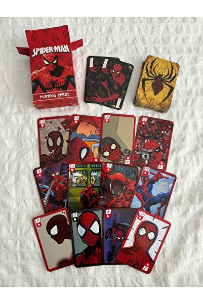 Planet Butik Spiderman İskambil Poker Kartı