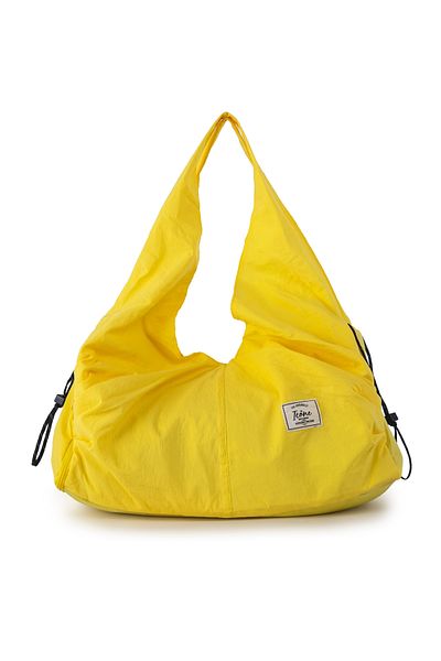 ICONE BAG Yellow Icone Zippered Saddlebag Sports Shoulder Bag - Yoga and Fitness Gym