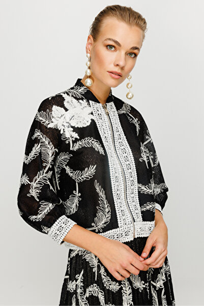 Nefeli Tül Dantel Detay Pilise Etekli Takım