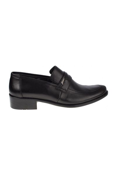 Fosco 2276-3 Естествена кожа Инжекция Класически обувки Черно