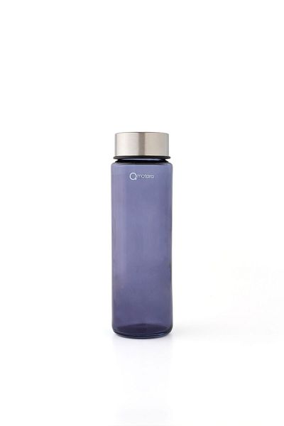 Qmatara Clear Smoked Glass Flask Premium 550 Cc