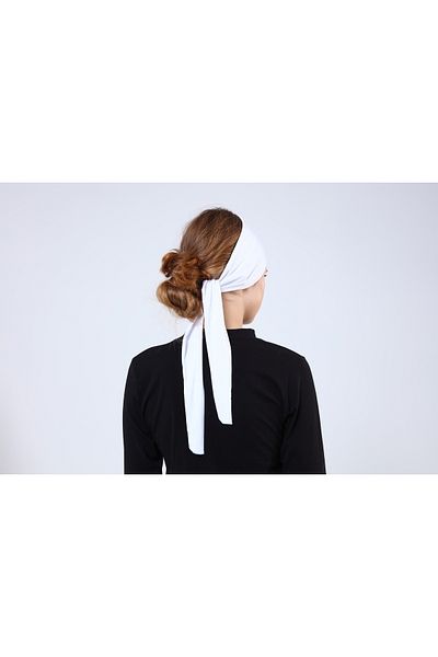 Ecardin Premium White Tape Bonnet - St 045